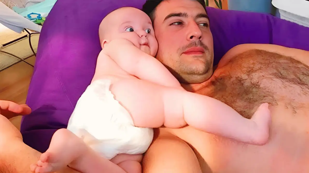 Babies and Daddies Being Adorably Funny!🤣 Moments You Must Watch!😍