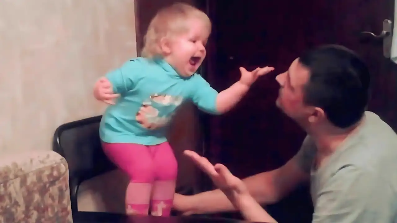 Baby and Daddy’s Comedy Duo: Laugh Till You Cry!😆😍 | Funny Baby and Daddy